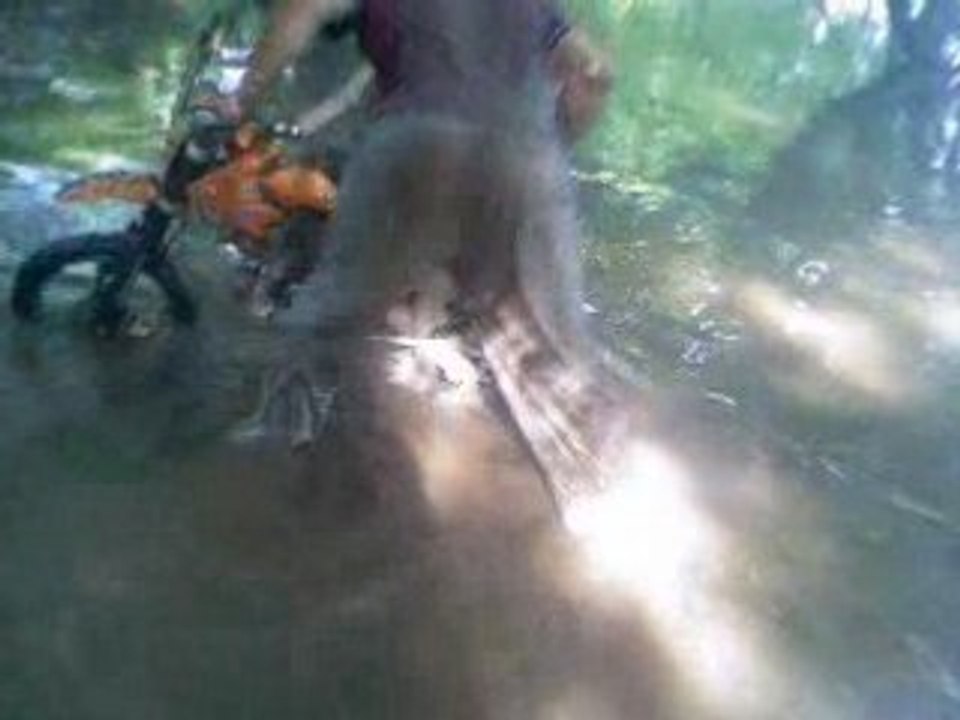 CHUTE DIRT RIVIERE