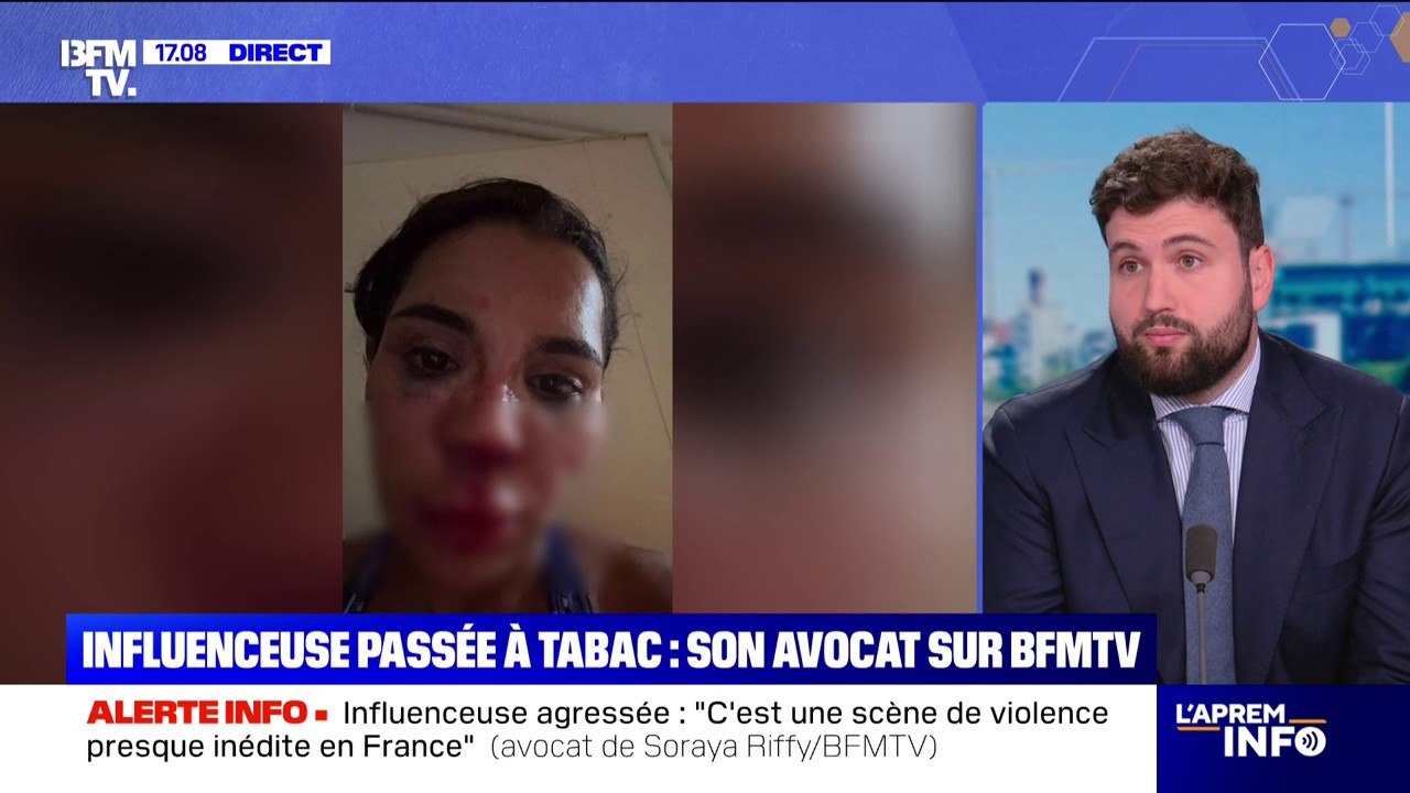 Influenceuse passée à tabac: "C'est une scène de violence qui a duré 1h30-2h", précise Me. Tom Michel (avocat de la victime)