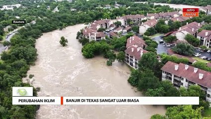 Banjir di Texas sangat luar biasa