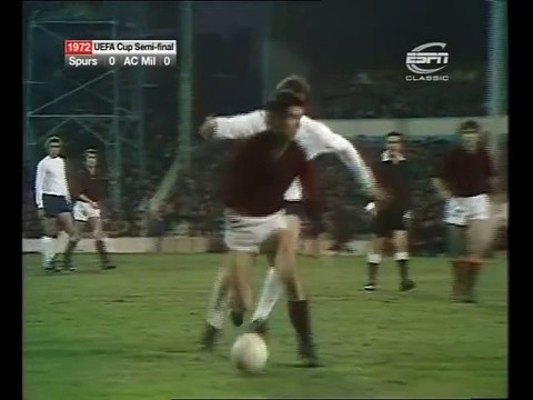 TOTTENHAM HOTSPUR - AC MILAN - 1972 - SAISON 1971/1972 -