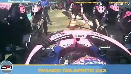 "Dios mío", el lamento de Franco Colapinto tras abandonar en Silverstone
