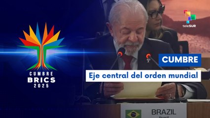 Pdte. Lula apertura XVII Cumbre los BRICS