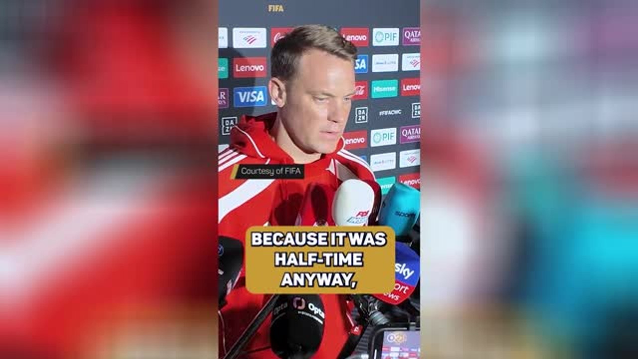 Neuer had to tell Donnarumma to check on Musiala