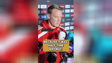 Neuer had to tell Donnarumma to check on Musiala