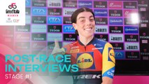 Giro d'Italia Women 2025 | Stage 1: Post-race interviews