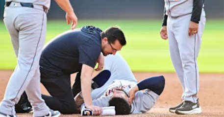 Gleyber Torres y Brayan Rocchio chocaron en segunda