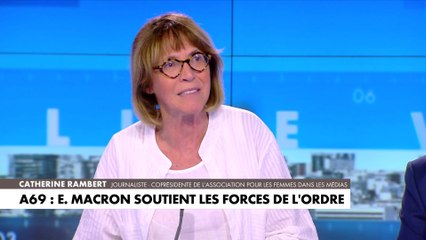 Catherine Rambert : «Il n'y a aucune sincérité dans ce que dit Emmanuel Macron»
