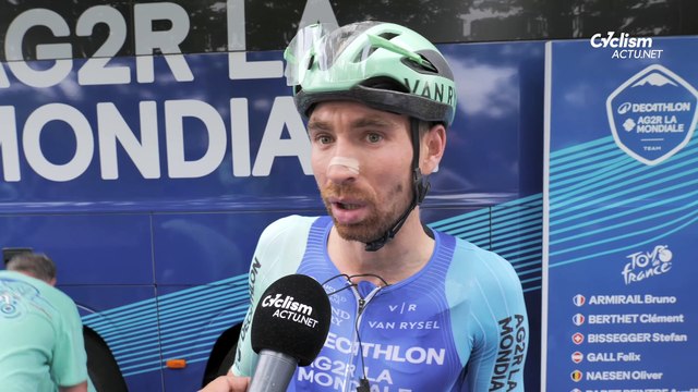 Tour de France 2025 - Aurélien Paret-Peintre : Un top 10 sur le Tour, je n'en ai pas fait beaucoup