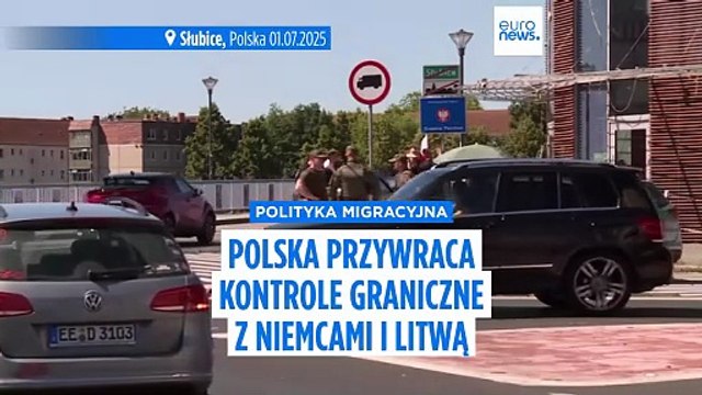 Polska wprowadza kontrole graniczne z Niemcami i Litwą