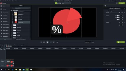 Flash effect in Camtasia studio