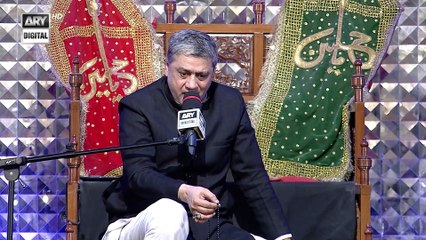 MAJLIS E SHAM E GHAREEBAN | Allama Riaz Jauhari | 10th Muharram Ul Haram | ARY Digital
