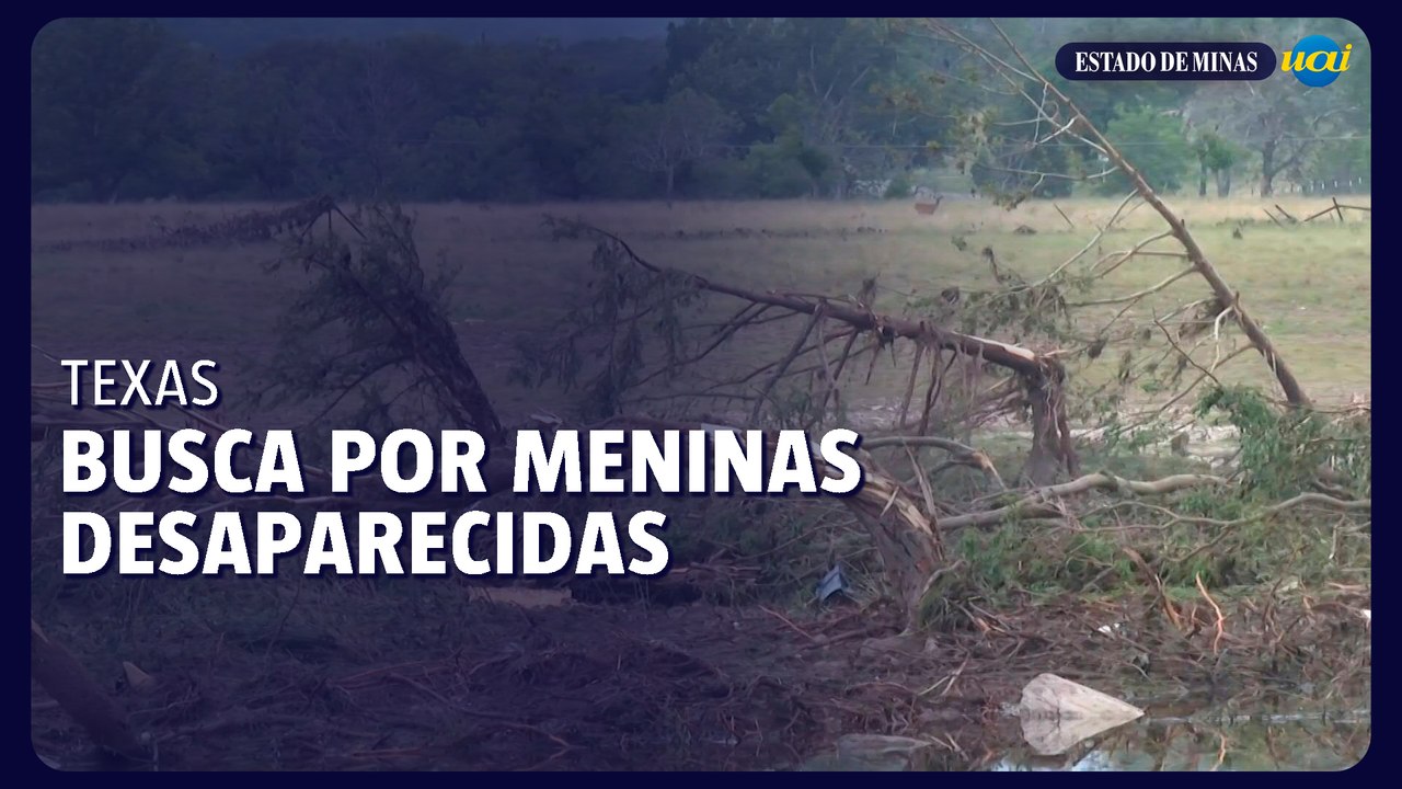 Busca desesperada por meninas desaparecidas em enchentes no Texas