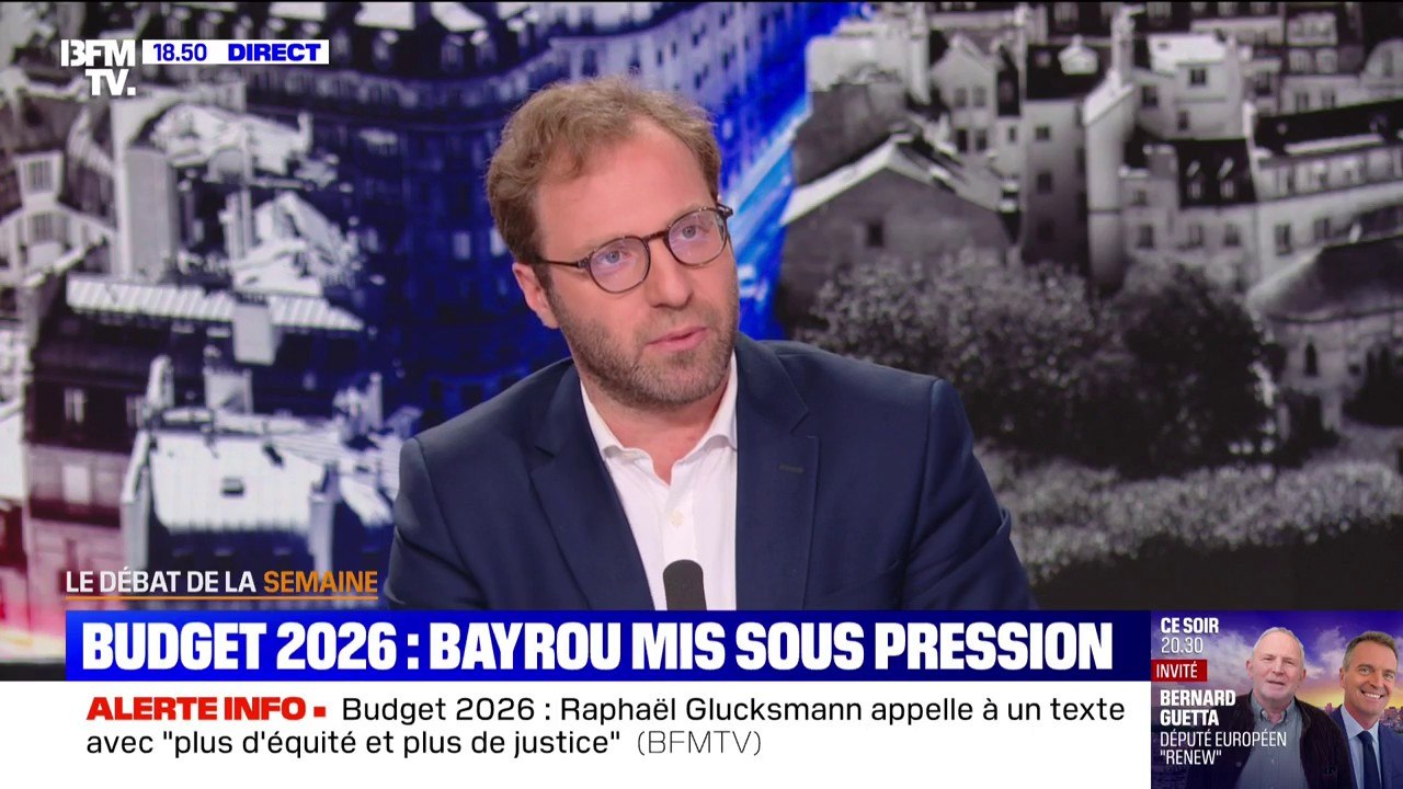 Budget 2026: "On ne peut pas être le pays européen qui taxe le plus", déclare Antoine Armand (ancien ministre de l'Économie)