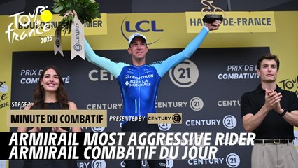 Century 21 most aggressive rider minute - Stage 2 - Tour de France 2025