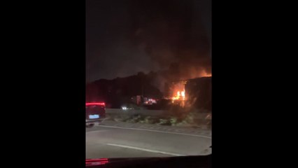 경기 화성 자원순환시설에서 불...인명 피해 없어 / YTN