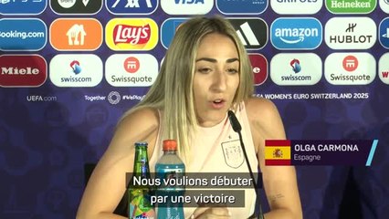 Espagne - Carmona : "En interne, on ne prononce jamais le mot favorites"