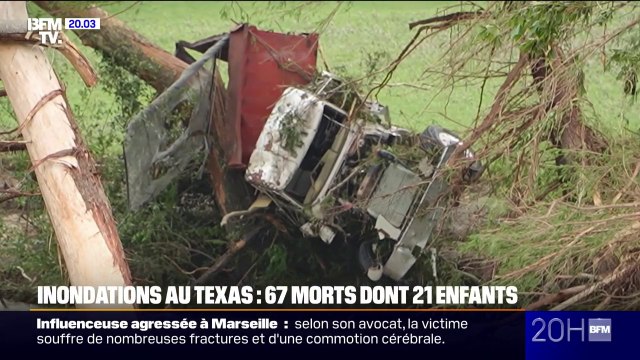 Au Texas, le bilan s'alourdit à 67 morts dont 21 enfants après d'importantes inondations