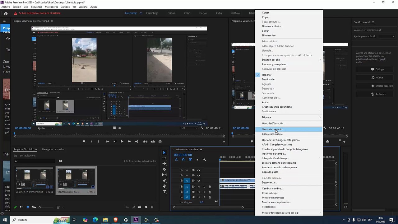 Cómo Mejorar la Ganancia de Audio en Premiere Pro sin Ruido ni Zumbido