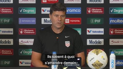 États-Unis - Pochettino : "Prêts pour disputer cette finale face au Mexique"