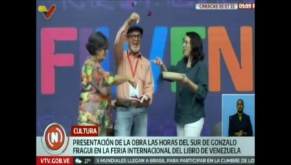 Gonzalo Fragui presentó y bautizó su libro "Las horas del Sur" en la Filven 2025