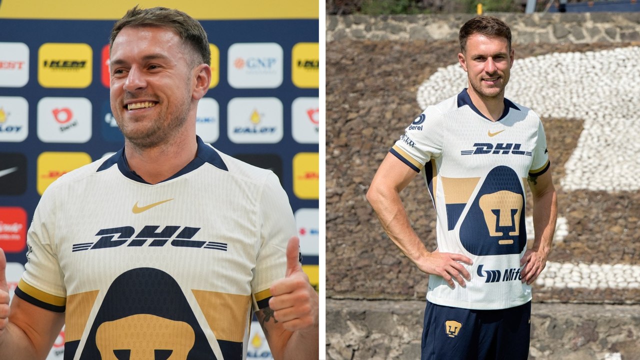 Aaron Ramsey es recibido por afición de Pumas entre aplausos y ovación tras presentación en CU