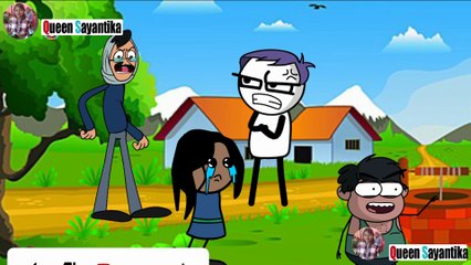 আমার বান্ধবীদের টাইম পাস । Bangla Tweencraft Video | Funny Bangla Cartoon #cartooncartoon