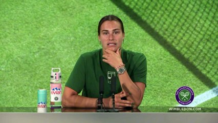 Wimbledon 2025 - Aryna Sabalenka : "Novak se moque de moi car je copie son retour"