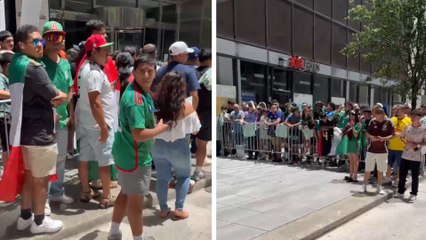 Copa Oro: Afición tricolor espera la salida de la Selección Mexicana rumbo a la gran final