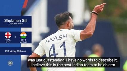 No Bumrah, no problem - Gill praises fast bowlers as India level England series