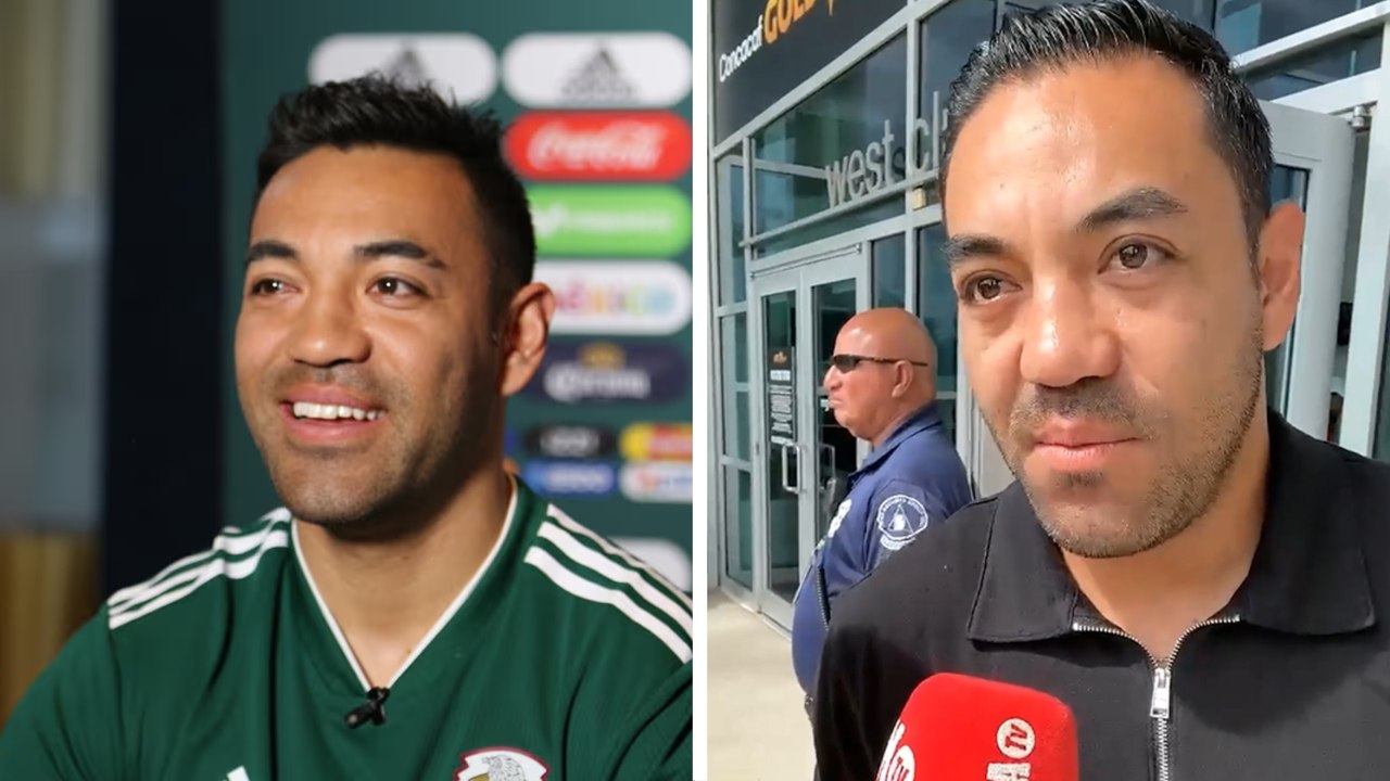 Marco Fabián apoya a la Selección Mexicana en la final de la Copa Oro