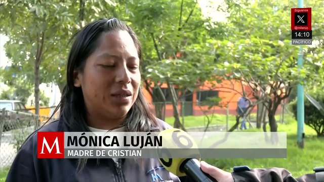 Madre exige a las autoridades localizar a Cristian Daniel Vega Luján, menor secuestrado
