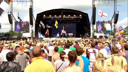 The Script - The man who can´t be moved - Live @ Glastonbury 2009