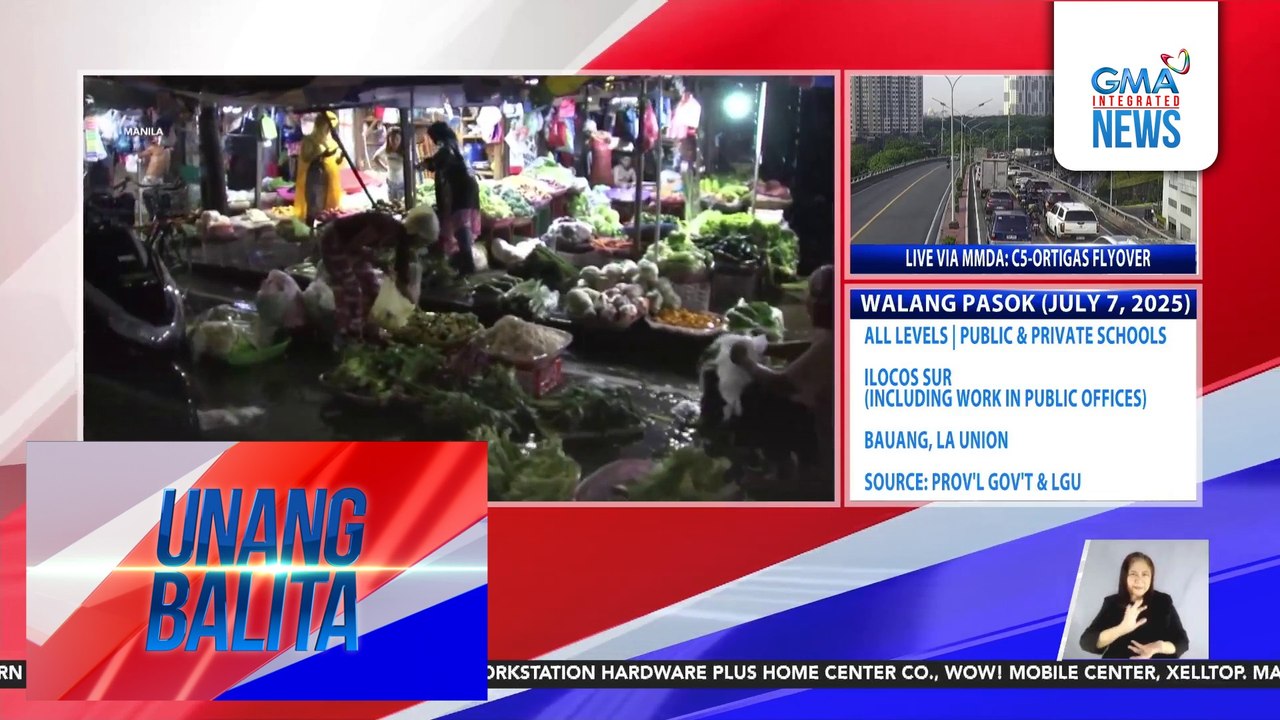 Presyo ng ilang gulay, inaasahang tataas dahil sa maulang panahon; ilang gulay na mabilis masira, bumaba ang presyo | Unang Balita