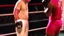 Young Mike Tyson Training