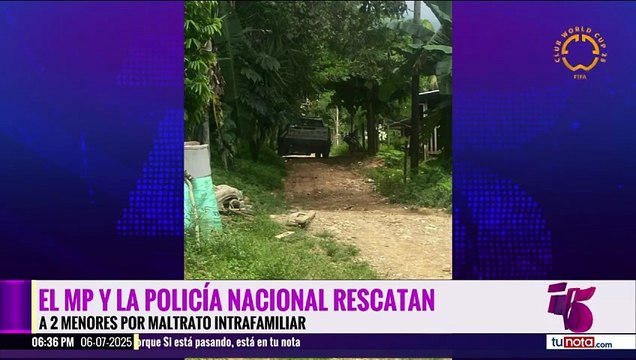 El MP y la Policía nacional rescatan a 2 menores por maltrato infantil