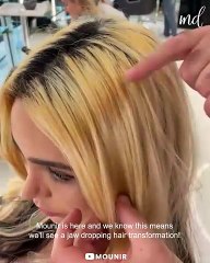 This hair transformation looks like magic 😍