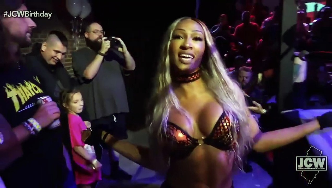 - Mara Sadè (Jakara Jackson) making her JCW debut! #JCWBirthday