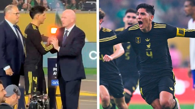 Edson Álvarez es nombrado MVP tras el triunfo de México en la Copa Oro
