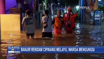 Rumah Terendam Banjir, Warga di Cipinang Melayu Terpaksa Mengungsi  SAPA PAGI
