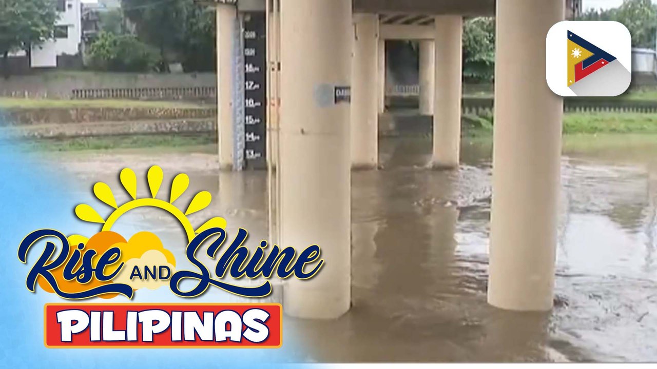 Pagbuhos ng malakas na ulan sa Metro Manila, nagdulot ng baha sa ilang lugar at bahagyang pagtaas ng tubig sa Marikina River