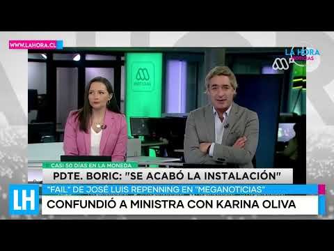 LH Noticias: José Luis Repenning cometió fail en noticiario de Mega