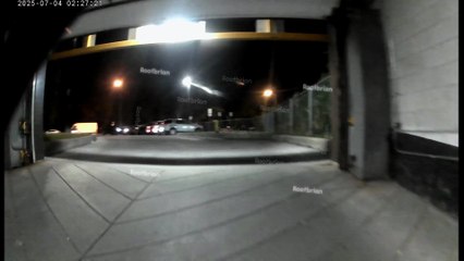 A very short backwards ride through both levels of the underground parking (timelapse)__