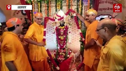 अलवर में भगवान जगन्नाथ व माता जानकी का विवाह संपन्न, चतुर्भुज रूप में दर्शन को उमड़े श्रद्धालु