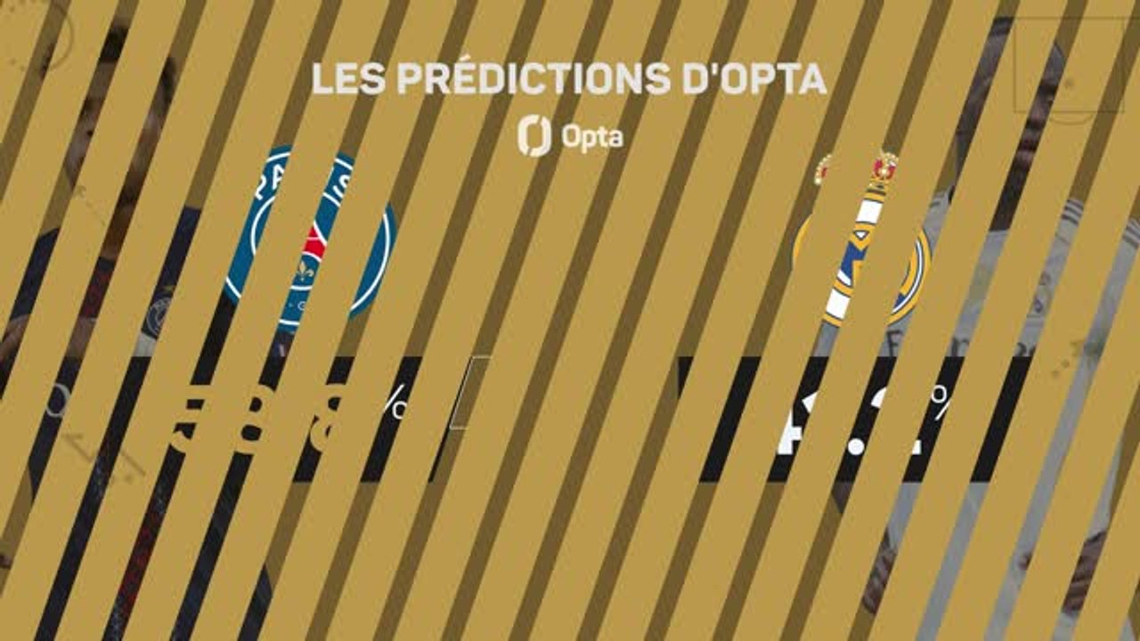 CdM des clubs - PSG vs. Real Madrid, les prédictions d'Opta