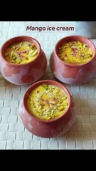 Chilled Clay Pot Mango Ice Cream – A Creamy Delight to Beat the Heat