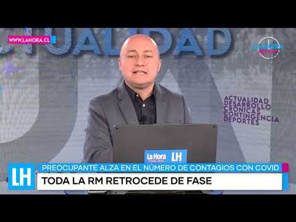 LH Noticias: ¡Suben contagios! RM retrocedió de fase y se bloquearán pases de movilidad sin 4° dosis