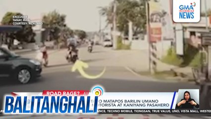 Senior citizen, arestado matapos barilin umano ang nakagitgitang motorista at kaniyang pasahero | Balitanghali