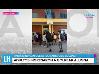 LH Noticias: Adultos ingresan a establecimiento a golpear alumna por hacer bulling a su hija