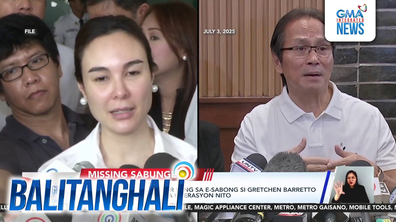 Abogado ni Gretchen Barretto, itinangging may kinalaman ang kaniyang kliyente sa pagkawala ng mga  sabungero | Balitanghali