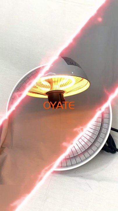 1000w Infrared Quartz Heating Element with Half White Reflection